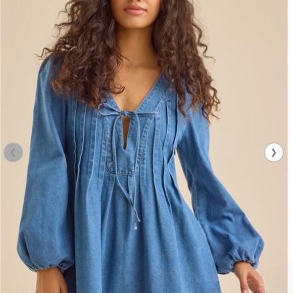 Altar'd State Dresses & Skirts - Altar’d Stare Denim Dress